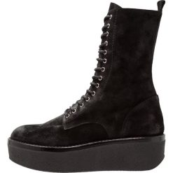Buty zimowe damskie: Janet Sport Kozaki na platformie killers black