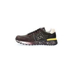 Buty Premiata LANDER. Czarne trampki męskie Premiata, bez wzorów, bez zapięcia. Za 790,45 zł.