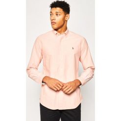 Koszula Polo Ralph Lauren Classics 710784298. Niebieskie koszule męskie Polo Ralph Lauren, m, bez wzorów, z bawełny, casualowe, polo, bez rękawów. Za 429,00 zł.