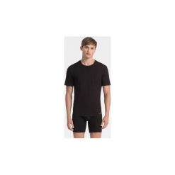 Podkoszulki Calvin Klein Jeans 000NU8661A S/S CREW. Czarne skarpetki męskie Calvin Klein Jeans, s, bez wzorów, z jeansu, bez rękawów. Za 129,99 zł.