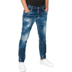 DSQUARED2 Skater Dżinsy Niebieski. Niebieskie jeansy męskie Dsquared2, bez wzorów. Za 2504,95 zł.