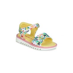 Sandały Dziecko Agatha Ruiz de la Prada SMILEY. Białe sandały dziewczęce marki Agatha Ruiz de la Prada, bez zapięcia. Za 169,00 zł.