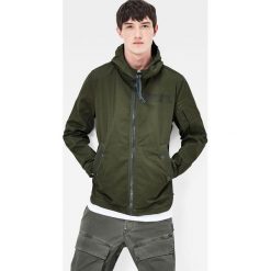 G-Star Raw - Kurtka. Szare płaszcze męskie G-Star RAW, m, bez wzorów, z elastanu, retro, krótkie, z kapturem. W wyprzedaży za 499,90 zł.