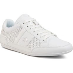 Sneakersy LACOSTE - Chaymon 12 3 Cma 7-39CMA000521G Wht/Wht. Białe sneakersy męskie Lacoste, bez zapięcia. W wyprzedaży za 419,00 zł.