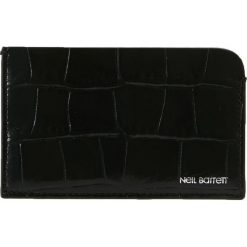 Paski męskie: Neil Barrett FLAT CARD CASE ALLIGATOR EMBOSSED Etui na wizytówki black