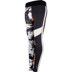 Legginsy sportowe damskie: legginsy damskie REEBOK ELITE PAINT SPLATTER TIGHT / BK1906