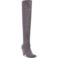 Muszkieterki EVA MINGE - Arromolis 4J 18SF1372594EF 909. Szare bez kategorii marki Eva Minge, z materiału, przed kolano, na wysokim obcasie. W wyprzedaży za 479,00 zł.