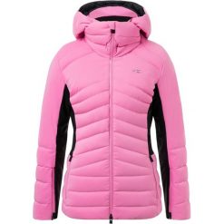 KJUS Kurtka damska Duana frozen pink black. Różowe kurtki damskie Kjus, bez wzorów, bez kaptura. Za 2280,00 zł.