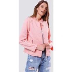 Różowa Bluza Hard. Różowe bluzy damskie marki Born2be, xl, bez wzorów, z dzianiny, bez rękawów, bez kaptura. Za 69,99 zł.