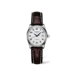 LONGINES MASTER COLLECTION L2.257.4.78.3. Białe zegarki damskie marki LONGINES, ze stali. Za 6700,00 zł.