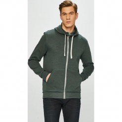 Reebok - Bluza. Zielone bluzy męskie marki Reebok, s, z bawełny, z kapturem. W wyprzedaży za 199,90 zł.