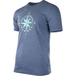Koszulki sportowe męskie: ELBRUS Koszulka męska Surgens Dark Blue Melange r. XXL