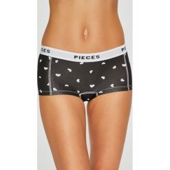 Pieces - Figi. Czarne majtki damskie Pieces, s, z bawełny. W wyprzedaży za 29,90 zł.
