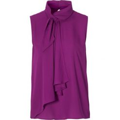 Soyaconcept Bluzka Cemre fuksja female różowy/fioletowy S (38). Różowe bluzki damskie Soyaconcept, s, bez wzorów, z tkaniny, eleganckie, z falbankami, bez rękawów. W wyprzedaży za 109,00 zł.