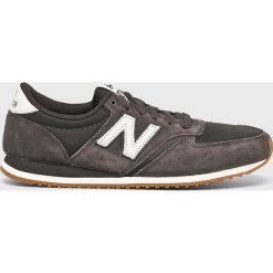 New Balance - Buty. Brązowe sneakersy męskie New Balance, ze skóry, na sznurówki. W wyprzedaży za 229,90 zł.