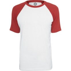 RED by EMP Raglan Contrast Tee T-Shirt biały/czerwony. Czerwone koszulki męskie marki RED by EMP, xl, bez wzorów, eleganckie, z okrągłym kołnierzem. Za 62,90 zł.