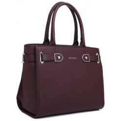 Bessie London Torebka Damska Burgund Reese. Czerwone torebki klasyczne damskie Bessie London. Za 269,00 zł.