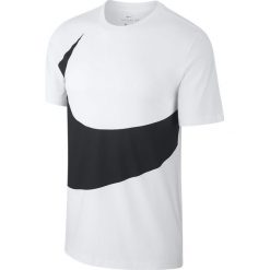 Koszulka Nike NSW HBR Swoosh (AR5191-103). Szare koszulki męskie marki Nike, m, bez wzorów, z bawełny, bez kołnierzyka. Za 119,99 zł.