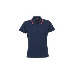 Koszulki polo z krótkim rękawem Casual Attitude EPIDOU. Niebieskie koszulki damskie s, casualowe, polo. Za 77,40 zł.