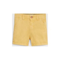 Mango Kids - Szorty dziecięce Berchi6 80-104 cm. Białe spodenki chłopięce Mango Kids, bez wzorów, z bawełny, casualowe. Za 59,90 zł.