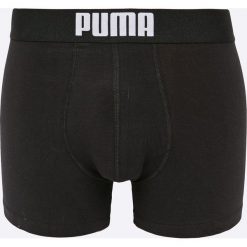 Puma - Bokserki (2-pack). Czarne bokserki męskie Puma, bez wzorów, z elastanu. Za 79,90 zł.