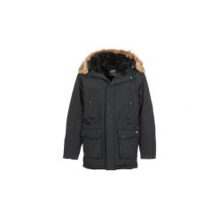 Kurtki ocieplane Dickies CURTIS. Czarne kurtki męskie Dickies, s, bez wzorów, bez kaptura. W wyprzedaży za 419,30 zł.