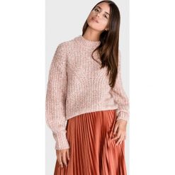 Silvian Heach Vinroma Sweter Różowy. Różowe bluzy damskie Silvian Heach, s, bez wzorów, z bawełny, bez rękawów, bez kaptura. Za 404,95 zł.
