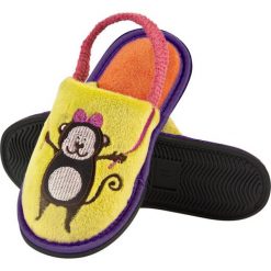 Soxo - Kapcie dziecięce. Brązowe kapcie dziewczęce marki Soxo, z gumy. Za 29,99 zł.