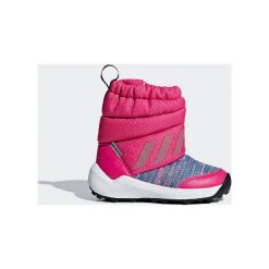 Buty adidas RapidaSnow Beat The Winter I (AH2607). Szare buty dziewczęce zimowe Adidas, bez zapięcia. Za 139,99 zł.