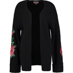 Kardigany damskie: Bik Bok ELSA HOSK ROSES CARDIGAN Kardigan black