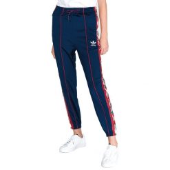 Adidas Originals Spodnie dresowe Niebieski. Niebieskie spodnie damskie adidas Originals, z poliesteru. Za 268,95 zł.