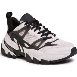 Sneakersy MICHAEL MICHAEL KORS - Nick 42S0PEFS1D Wht/Blk. Białe sneakersy męskie MICHAEL Michael Kors, bez zapięcia. Za 999,00 zł.