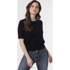 SvB Exquisit - Sweter damski z czystego kaszmiru, niebieski. Niebieskie swetry damskie SvB Exquisit, bez wzorów, z kaszmiru, bez rękawów, bez kaptura. Za 579,95 zł.