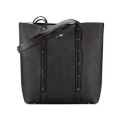 Torebki klasyczne damskie: Skórzana torebka w kolorze czarnym – (S)32 x (W)33 x (G)13 cm