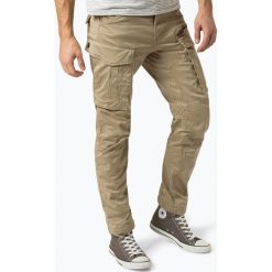 G-Star Raw - Spodnie męskie – Rovic Zip 3D tapered, beżowy. Brązowe spodnie męskie G-Star RAW, m, bez wzorów, retro. Za 459,95 zł.