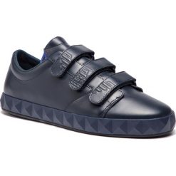 Sneakersy EMPORIO ARMANI - X4X255 XL695 D604 Night/Royal. Niebieskie sneakersy męskie marki Emporio Armani, na co dzień, bez wzorów, ze skóry ekologicznej, klasyczne, bez zapięcia. Za 989,00 zł.