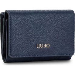 Portfele damskie: Duży Portfel Damski LIU JO – M Bifold Niagara N18171 E0037 Blu Marino 94028