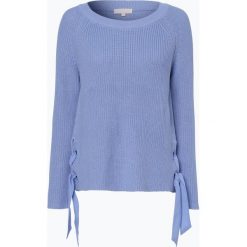 Swetry klasyczne damskie: talk about – Sweter damski, niebieski