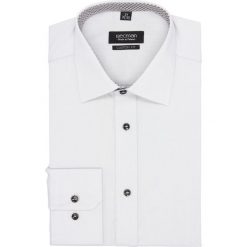 Koszula bexley 2499/2 długi rękaw custom fit szary. Szare koszule męskie Recman, m, bez wzorów, bez kołnierzyka, z długim rękawem. Za 139,00 zł.