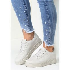 Szare Buty Sportowe Precious Lady. Szare buty sportowe damskie marki vices, z aplikacjami, sportowe. Za 69,99 zł.