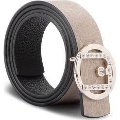 Pasek Damski LIU JO - 3.5 Belt Lj Logo Str A68233 E0042 Oro Z9667. Czarne paski damskie Liu Jo, w paski, ze skóry ekologicznej. Za 299,00 zł.