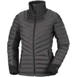 Columbia Kurtka Damska Windgates Jacket Shark Heather L. Brązowe kurtki damskie turystyczne marki Columbia, na zimę, l, z materiału, omni-heat (columbia). Za 605,00 zł.