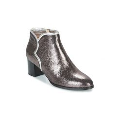 Botki Mellow Yellow CALOUNA. Szare botki damskie Mellow Yellow, bez obcasa, bez zapięcia. W wyprzedaży za 447,20 zł.
