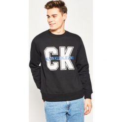 Bluza Calvin Klein Jeans J30J313217. Niebieskie bluzy męskie Calvin Klein Jeans, xl, bez wzorów, z bawełny, bez kołnierzyka, bez rękawów, bez kaptura. W wyprzedaży za 189,00 zł.