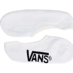 Vans - Skarpety (3-pak). Białe skarpetki męskie marki Vans, z bawełny. W wyprzedaży za 49,90 zł.