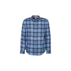 Koszule z długim rękawem Dockers THE TWILL WRINKLE SHIRT. Niebieskie koszule męskie marki DOCKERS, s, bez wzorów, bez kołnierzyka, z długim rękawem. Za 263,20 zł.