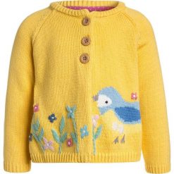 Swetry chłopięce: JoJo Maman Bébé BIRD Kardigan lemon