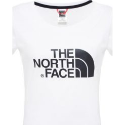 Koszulka The North Face Easy T0C256LG5 - biały. Białe koszulki damskie s. Za 97,99 zł.
