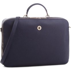 Torba na laptopa TOMMY HILFIGER - Th Core Laptop AW0AW05826 413. Niebieskie torby na laptopa marki TOMMY HILFIGER, ze skóry ekologicznej. Za 649,00 zł.