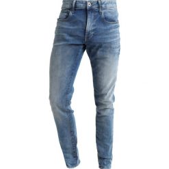 GStar 3301 DECONSTRUCTED SKINNY Jeans Skinny Fit ment superstretch. Niebieskie rurki męskie G-Star, z bawełny. Za 609,00 zł.